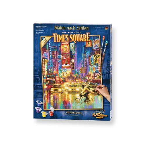 Kit pictura pe numere, Times Square New York, Schipper