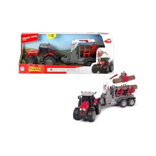 Tractor Cu Remorca Massey Ferguson 8737, Dickie