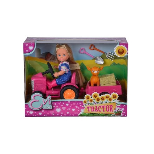 Papusa Evi Love cu tractor, Steffi Love