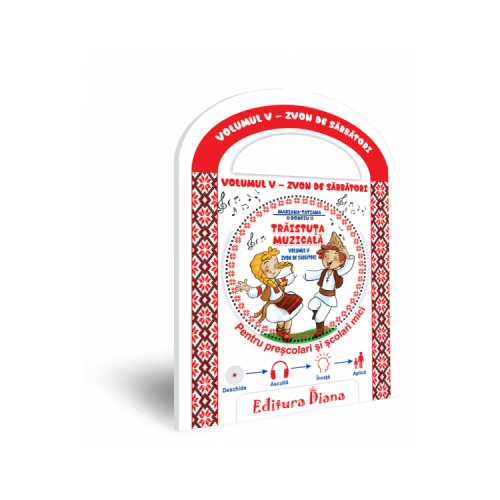 Traistuta muzicala. Zvon de sarbatori. Volumul V (CD) - Mariana Tatiana Donciu