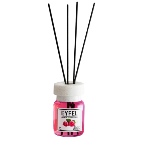 Odorizant camera cu betisoare aroma de TRANDAFIR 120 ml, Eyfel Odorizant camera Eyfel grupdzc