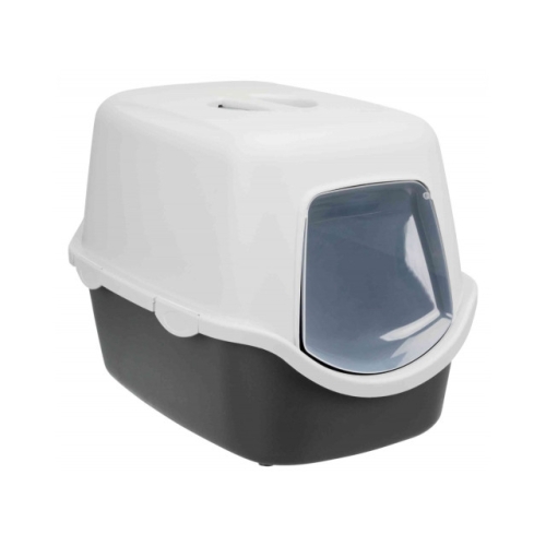 Trixie Litiera cu Acoperis Vico 40x40x56 cm Gri