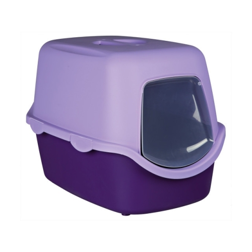 Trixie Litiera cu Acoperis Vico 40x40x56 cm Violet/Mov