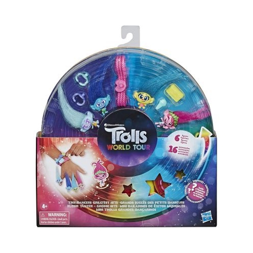 Set 6 figurine micii dansatori, Trolls