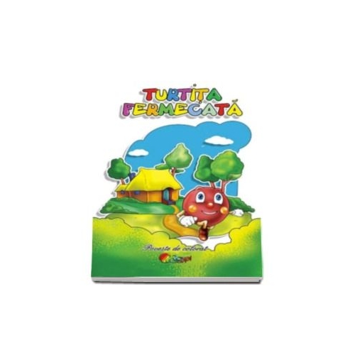 Turtita fermecata. Poveste de colorat, editura Cartex