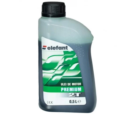 Ulei Premium amestec 2T, verde, 0.5  l, Elefant
