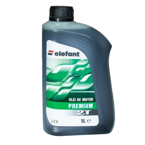 Ulei Premium amestec 2T, verde, 1  l, Elefant