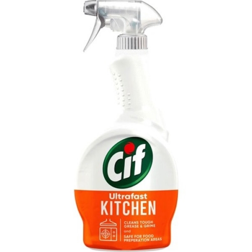 Cif Spray pentru bucatarie Ultrafast, 500ml. Solutie pentru curatat suprafete