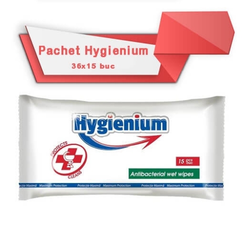 Pachet Hygienium Servetele umede, 36x15 bucpe grupdzc.ro✅. Descopera gama copleta de produse la oferte speciale✅!