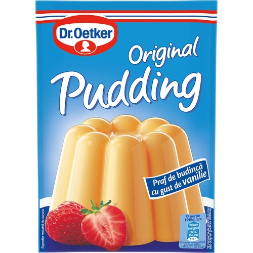 Praf de budinca cu gust de vanilie Dr. Oetker Original Pudding, 40 gpe grupdzc.ro✅. Descopera gama copleta de produse la oferte speciale✅!