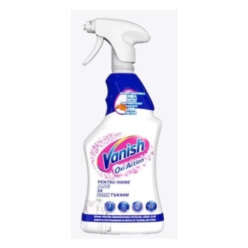 Spray pentru indepartarea petelor haine albe Oxi Action, 500 ml Vanish
