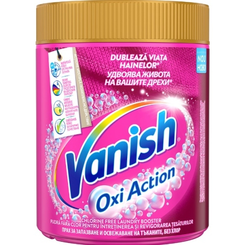 Vanish Pudra pentru curatat pete Oxi Action Pink, 846gpe grupdzc.ro✅. Descopera gama copleta de produse la oferte speciale✅!