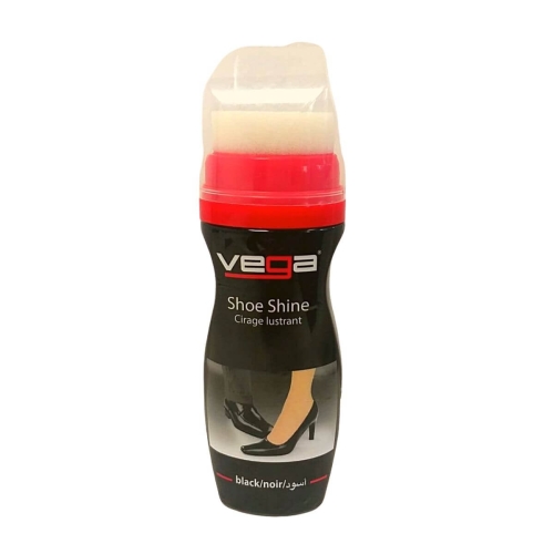 Vega Crema de pantofi Neagra, 75 ml