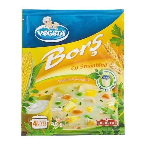 Vegeta Baza de mancare Bors cu Smantana 40g