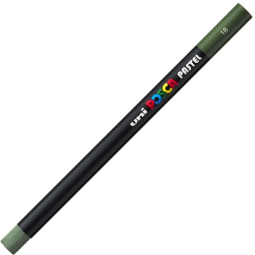 Creion pastel uleios Posca KPA-100 verde masliniu Posca