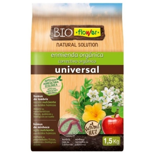 Corector organic solid, Vermicompost, 1.5kg, Bio Flower