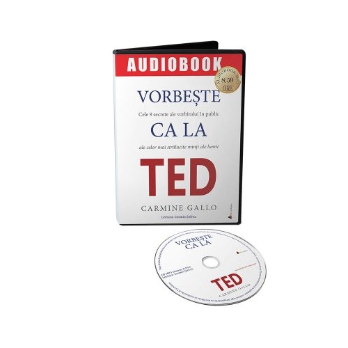 Vorbeste ca la TED. Audiobook - Carmine Gallo