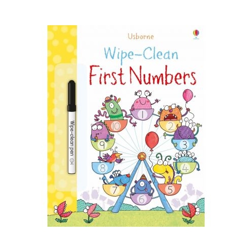 Wipe-clean first numbers