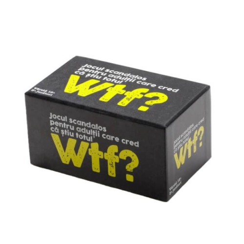 Joc de societate Wtf? Joc pentru adulti - Gameology