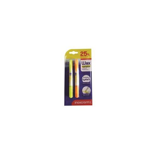 Textmarker cerat Inoxcrom, 2 bucati/blister