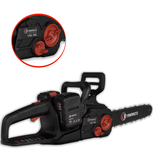 YM.116 fierastrau electric cu lant pe acumulator 20V YAMAMOTO,  6.4 kg