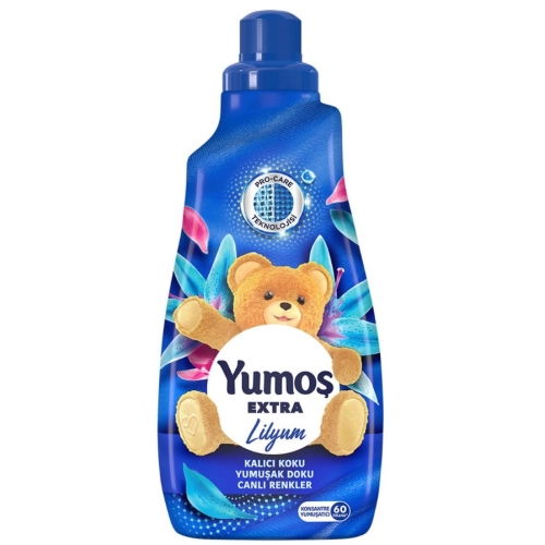 Yumos Balsam de rufe extra cu liliac si floare de lotus, 1440 ml Balsam de rufe Yumos