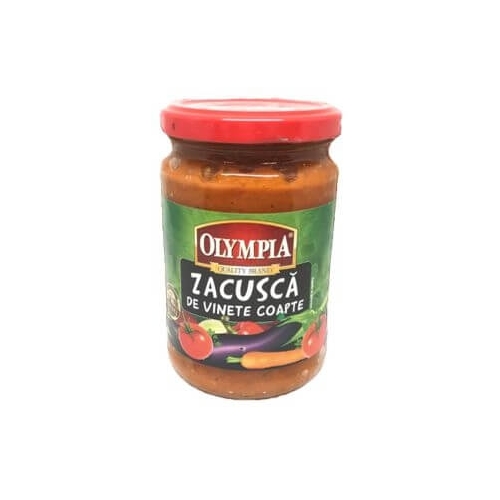 Olympia Zacusca de vinete coapte, 300 gpe grupdzc.ro✅. Descopera gama copleta de produse la oferte speciale✅!